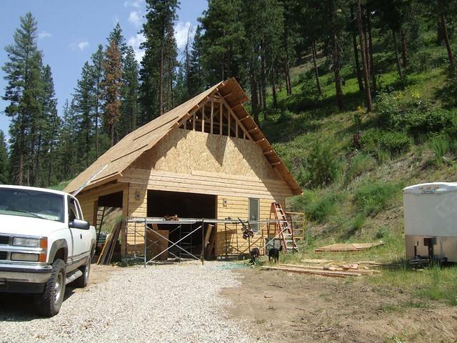 Needs a roof and the window installed in the front.