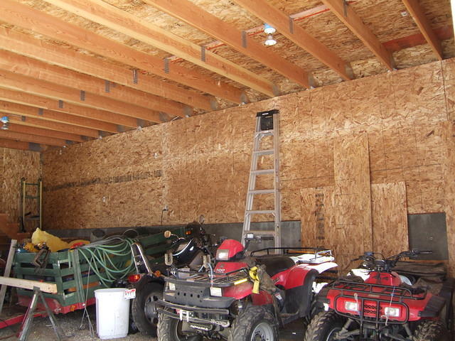 one whole wall done!