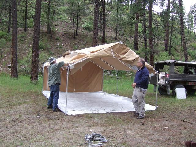 It rained Sat night. We did not use the rain fly, but the tent did not leak.