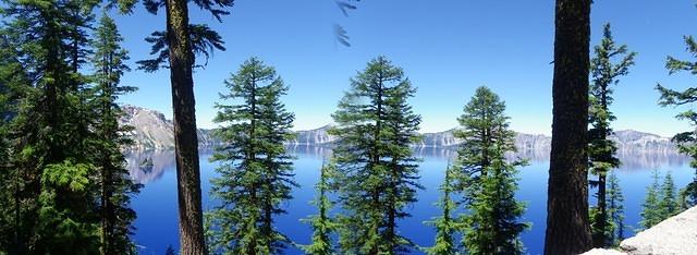 Friday afternoon was our first view of Crater Lake. 