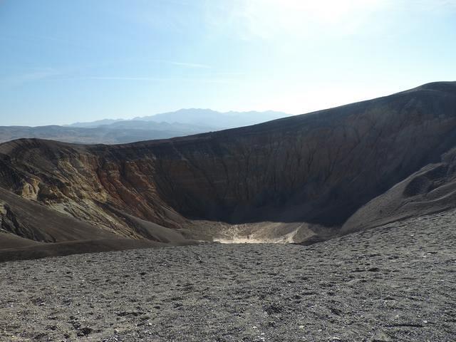 Day 2! Crater formed by a steam eruption.