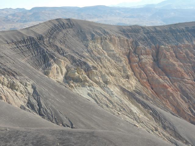 Another view of the crater.