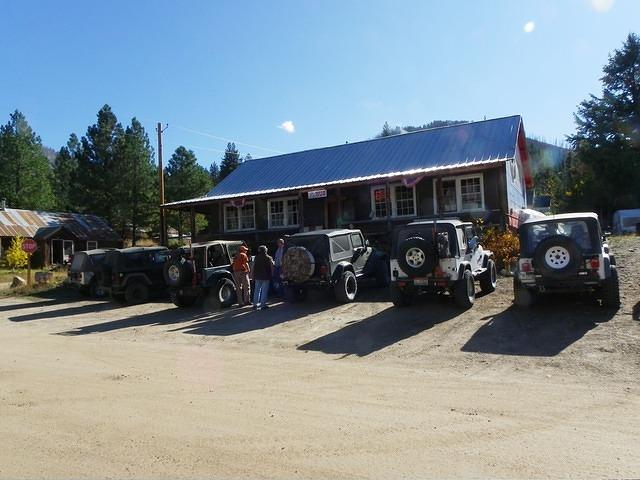 All lined up at the local store/bar.