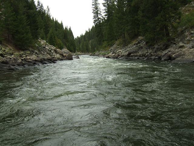 Where we were; time to take the life jackets off!