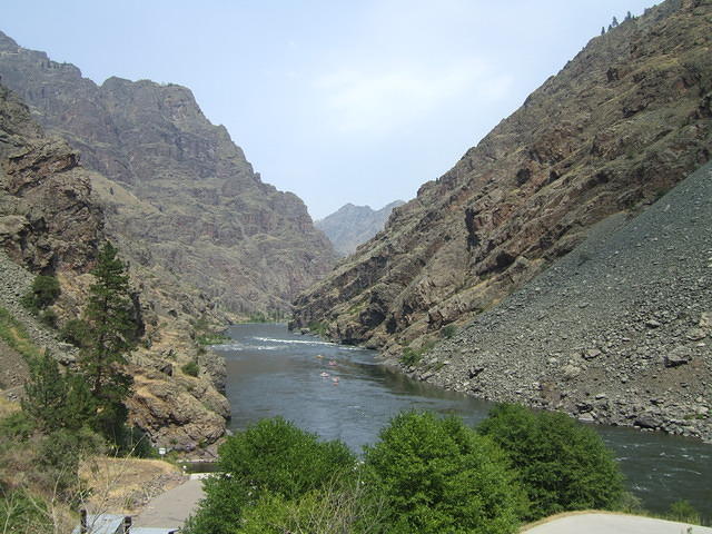 This is the farthest we can get into the canyon without getting on a boat.