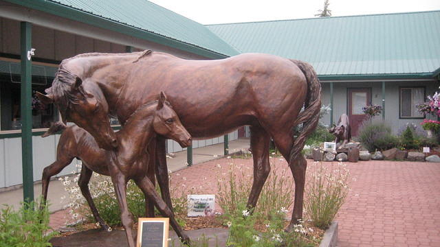 Another of the sculptures.