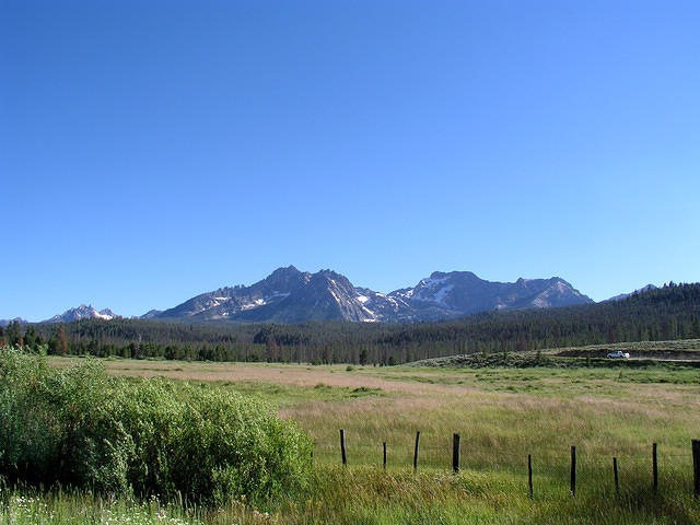 Sawtooth Mountains.