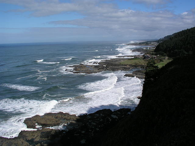 A lot of the beach has rocks.