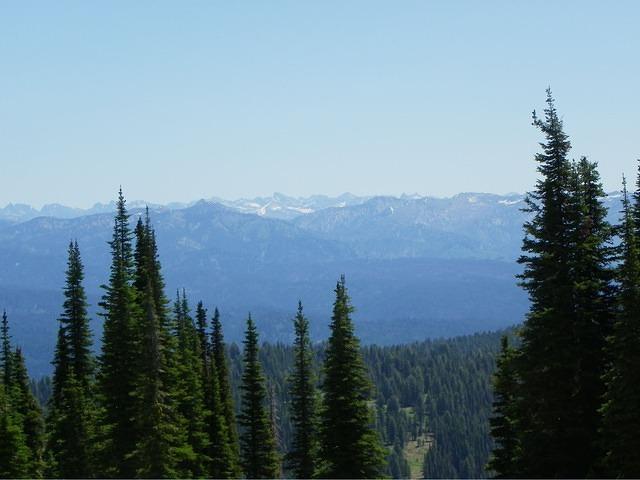 Gee it sure is pretty up here! 