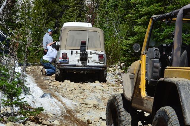 There is at least one breakdown at these rallys.