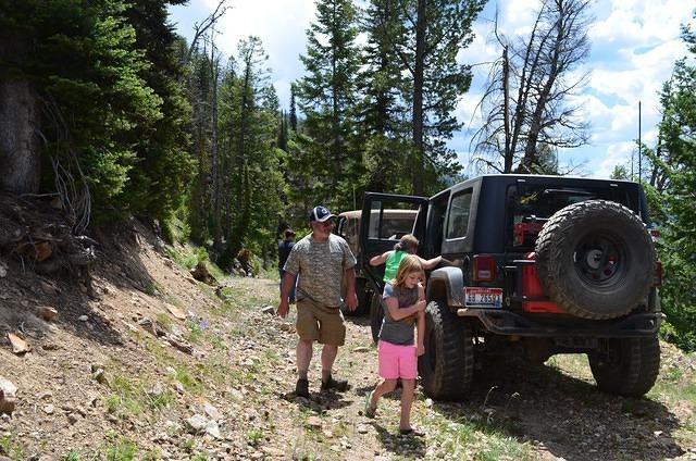 Waiting for our second break down to be fixed.