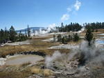 Judy, first day at yellowstone, got a beautiful picture.