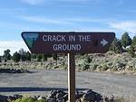 Its most famous feature is the crack in the ground!