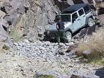 If we had driven a bit further, we would have run into this Jeep. We decided not to drive up and down this waterfall.