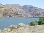 Snake River at Brownlee Dam on the way to Joseph.
