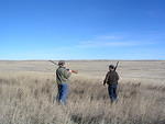 Heather and Curtis go pheasant hunting.