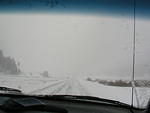 Driving from Minneapolis to Boseman, MT was fine. It started snowing from Boseman all the way past Yellowstone.
