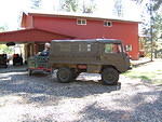 We are at Jeff's house geting ready to leave for camping by the south fork of the Payette River.