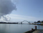 Day three was a gorgeous day! The bridge in Newport is being overshadowed by cloud cover moving in.