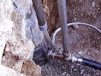 Pitless Connection at Well