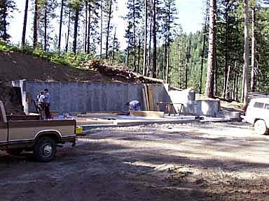 Starting to Frame the Garage