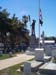 Memorial to the Sailors that Died from the explosion on the battleship Maine at the Key West Cemetary